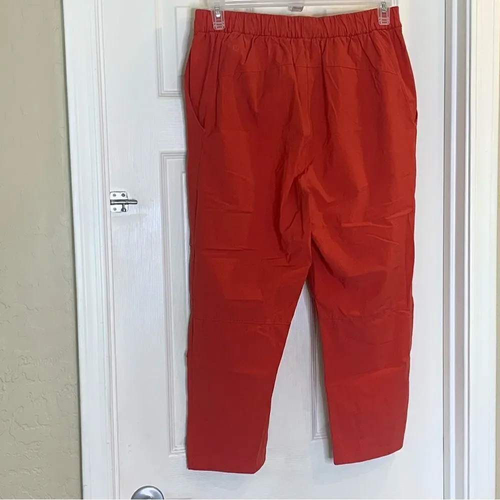 Lululemon Your True Trouser High Rise Crop Carnation Red Size 10